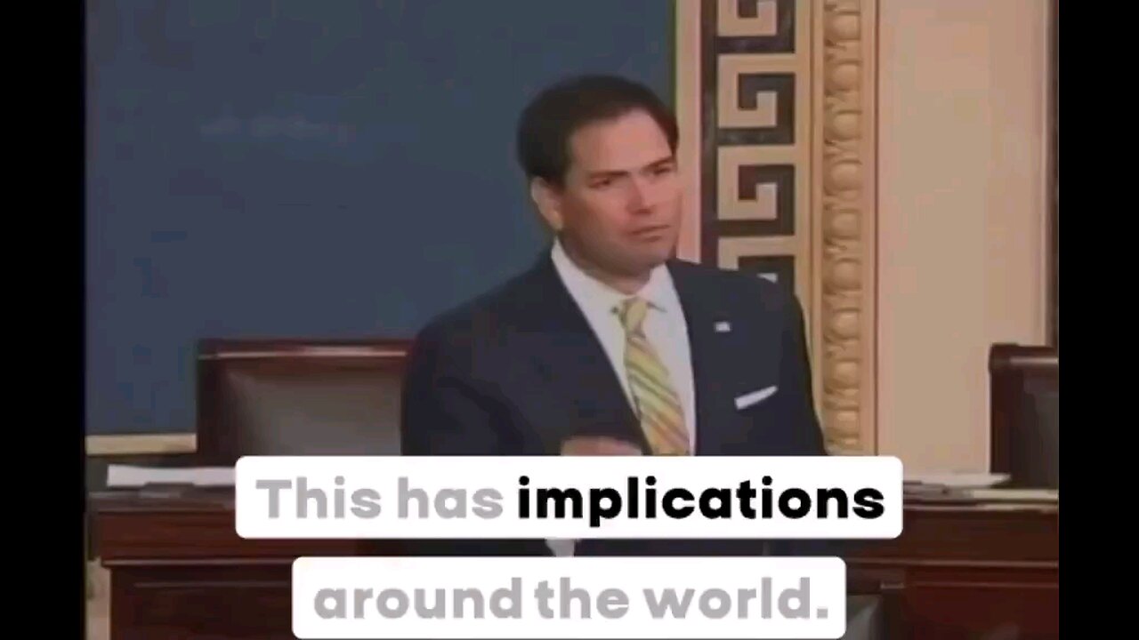 Marco Rubio: The 1994 Budapest Memorandum (on Security Assurances) & implications explained.