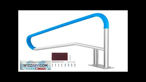 VEVOR Pool Handrail 54 x 36 inch Stainless Steel with Base Plate Review