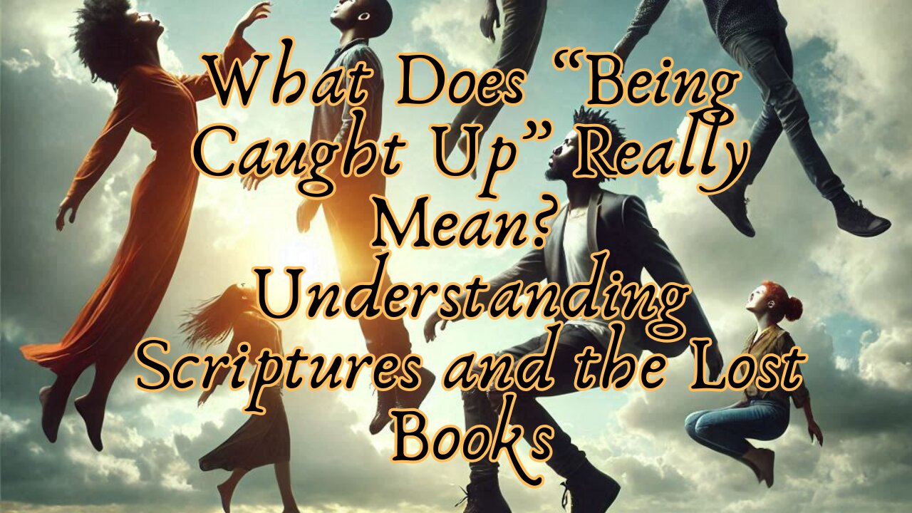 What Does “Being Caught Up” Really Mean? Understanding Scriptures and the Lost Books