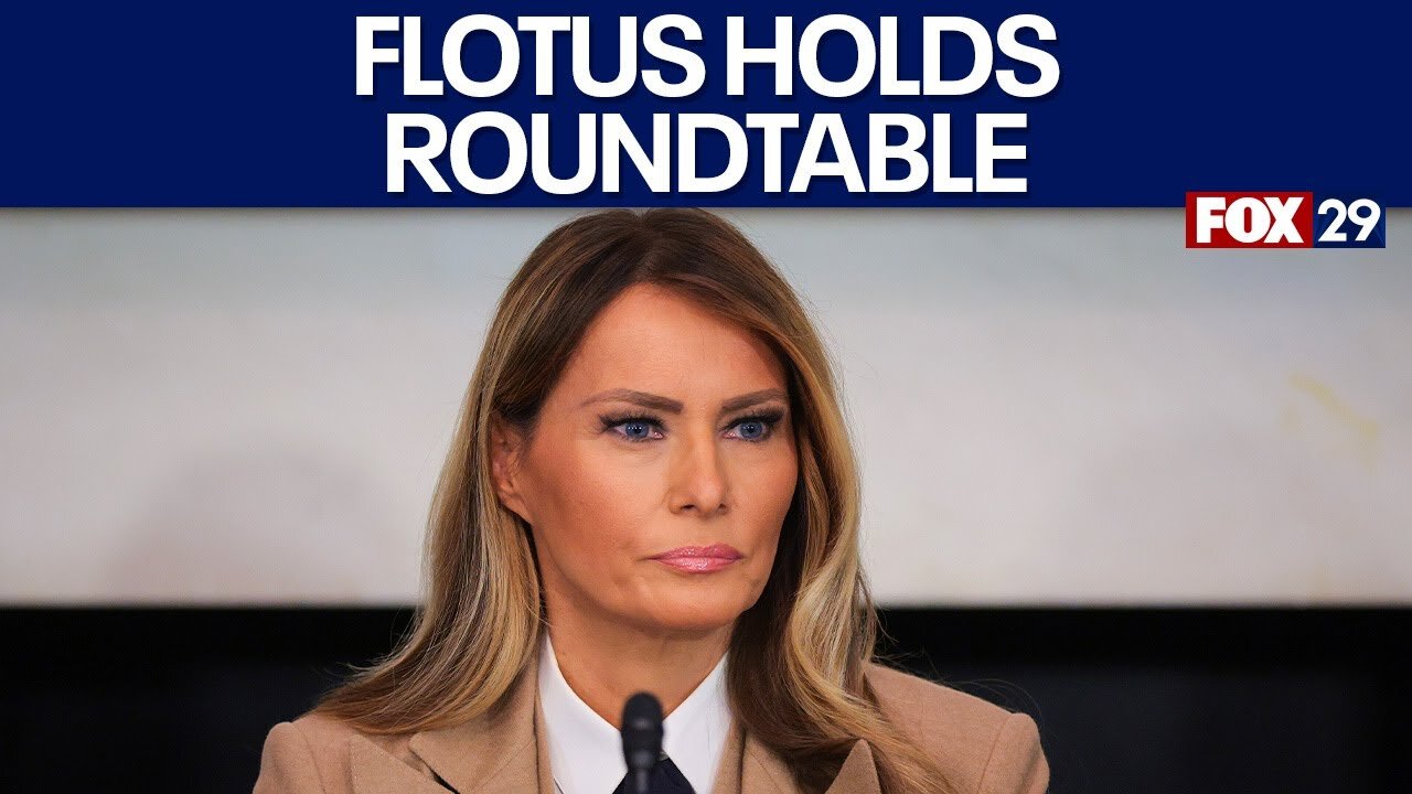 First Lady Melania Trump holds 'Take It Down Act' roundtable! - 3/3/25