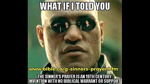 THE SINNER'S PRAYER, UNBIBLICAL AND ANTICHRIST _a Toby Sweet SPECIAL EDITION -Pt 1