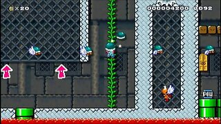 Let's Play Super Mario Maker Part 24: Totally the intended strat