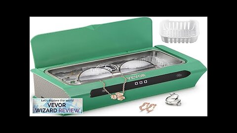 VEVOR Ultrasonic Jewelry Cleaner 45 kHz 500ML Professional Ultra Sonic Cleaner w/Touch Review