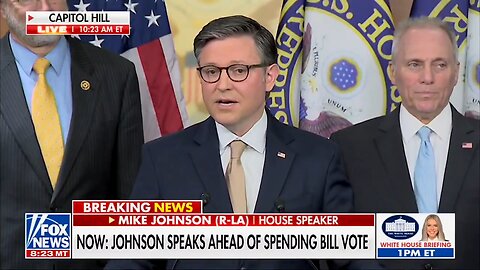 Speaker Johnson: They are going to try to shut the government down