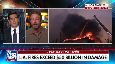 Actor Zachary Levi says California Leadership Needs to be 'held responsible' for Fires