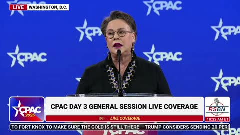 FULL SPEECH: Congresswoman Harriet Hageman Delivers Remarks at CPAC 2025 - 2/22/25