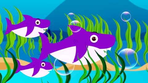 Baby Shark Dance | Most Viewed Video #babyshark | Animal Songs | Nebere Songs for Children