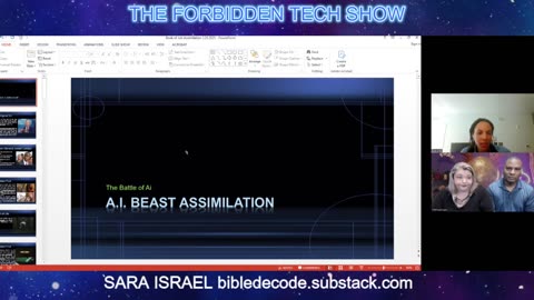 The Battle of AI Beast Assimilation| with Sara Israel |Episode 1 the Forbidden Tech Show