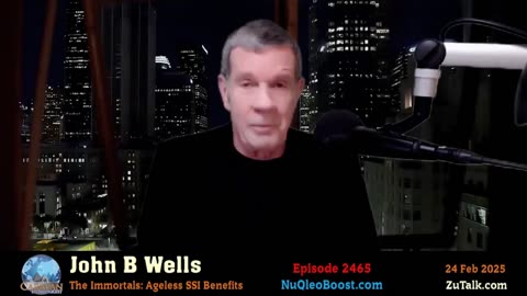 The Immortals: Ageless SSI Benefits - John B Wells LIVE