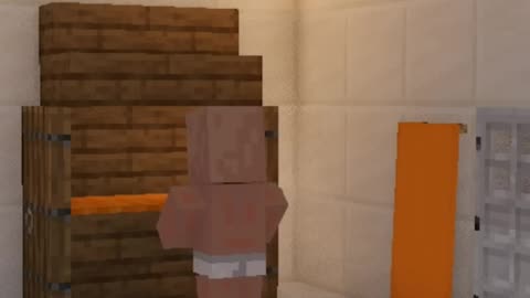 Don't Drop The Soap in Minecraft Village (Cupid villager ai cover)... #minecraft #villager #grox