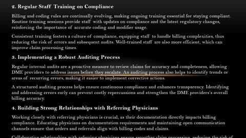DME Billing Compliance Tips to Avoid Audit Risks