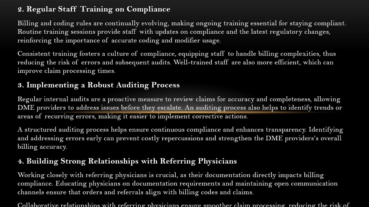 DME Billing Compliance Tips to Avoid Audit Risks