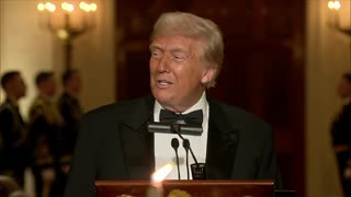 President Trump and first lady host National Governors Assoc Dinner