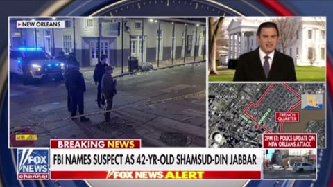 FBI names New Orleans attack suspect as Shamsud-Din Jabbar (01/01/25)