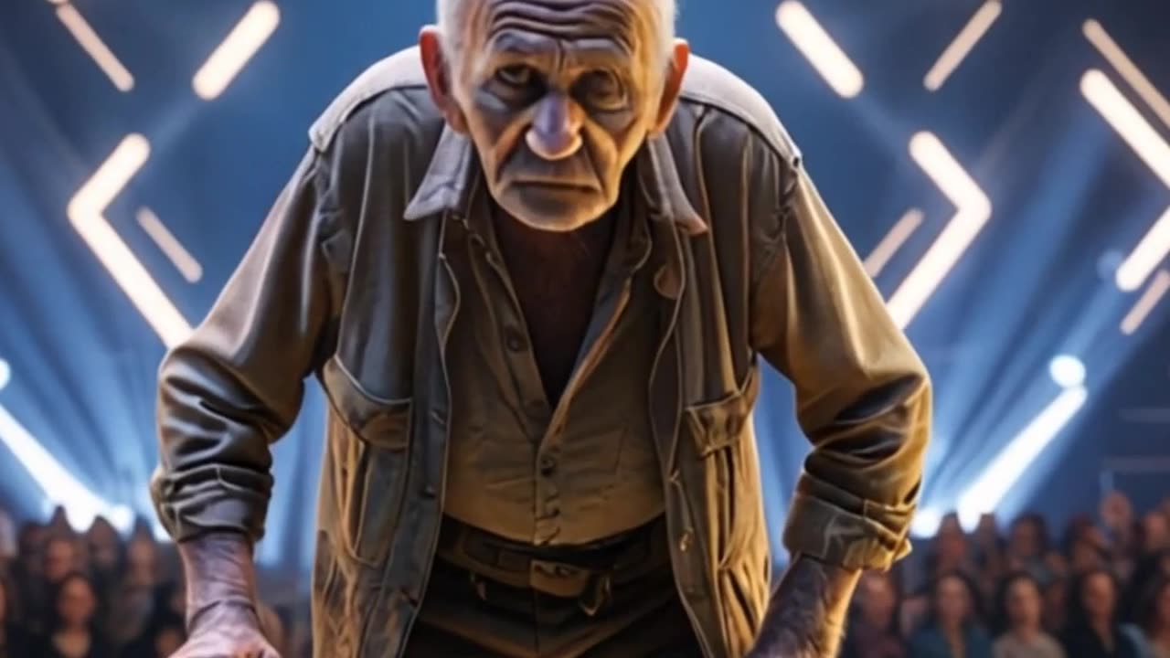 AGT Shocking The Audience - Old Man Transformation