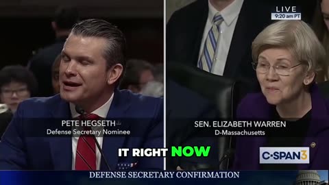 Pete Hegseth Has Everyone Laughing at Elizabeth Warren with a Perfect One-Liner