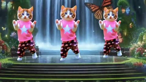 Funny cat viral dancing videos