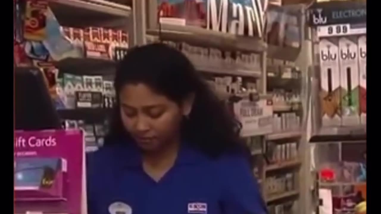 Sales Clerk Tries to Cheat Customer with Scratch Ticket Scam