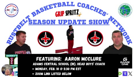 Season Update Coaches' Show E4: Aaron McClure, Adams Central HS (IN)