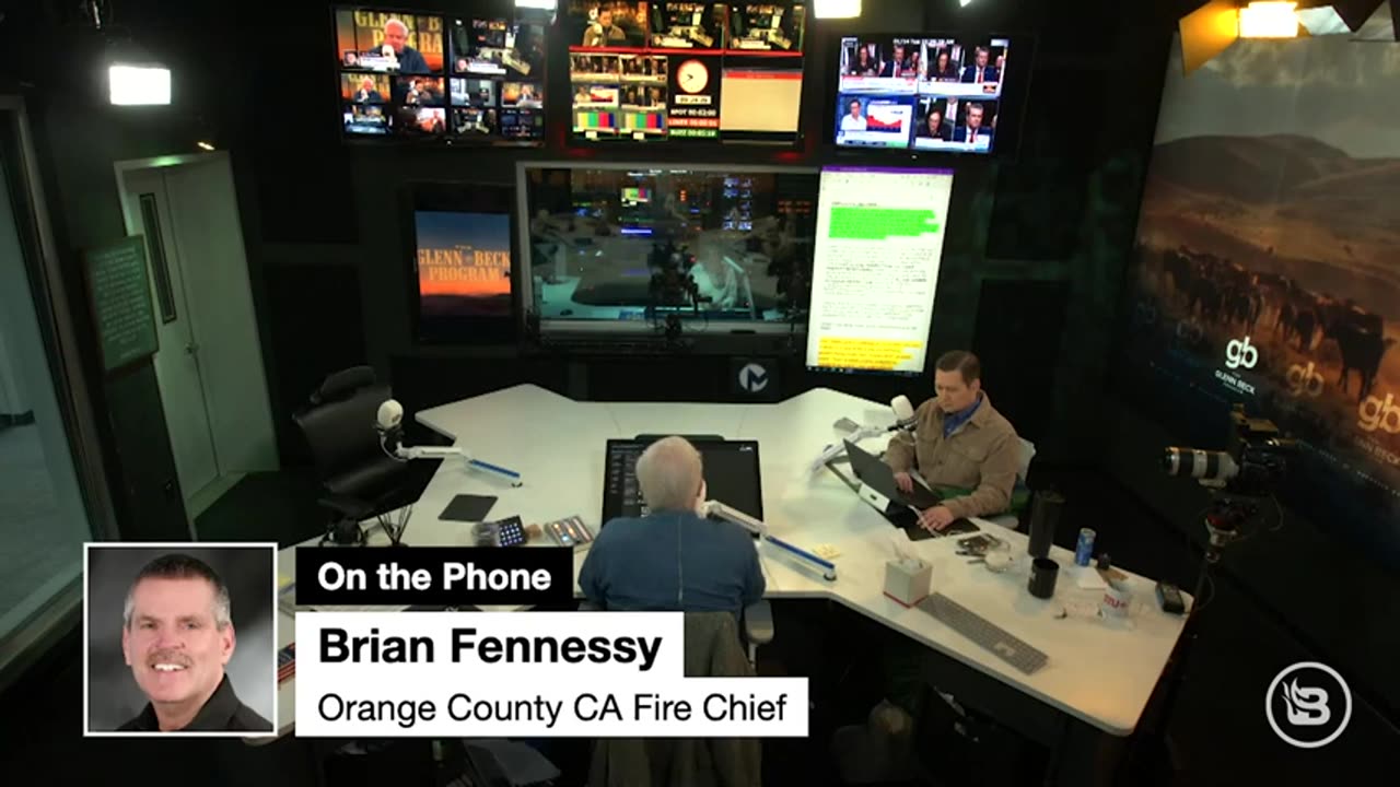 GlennBeck: California Fire Chief Reveals BIG Issue with Federal Forest Agencies!| 01/14/25