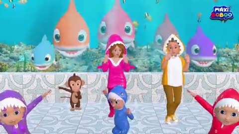 Baby Shark Family Dance | Let's Go Hunt Dodo | Run Away Dodo ‪@MaxiBoBoo‬ Nursery Rhymes & Kids Song