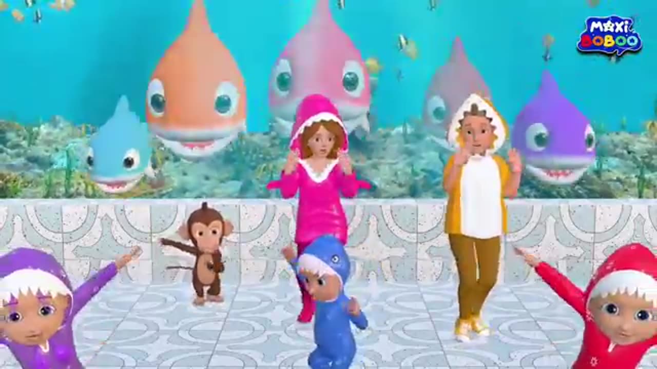 Baby Shark Family Dance | Let's Go Hunt Dodo | Run Away Dodo ‪@MaxiBoBoo‬ Nursery Rhymes & Kids Song