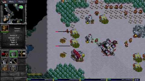 Warcraft 2 Remastered Garden of War 4v4