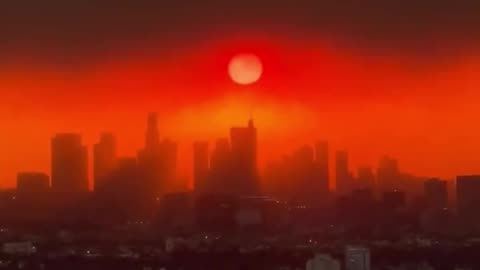 Sunrise in Los Angeles Was Stunningly Apocalyptic