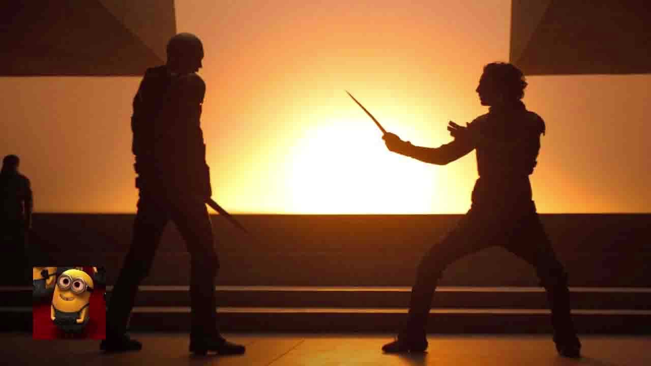 Dune- Part Two (2024) - Paul Atreides vs. Feyd-Rautha Knife Fight _ Movieclips