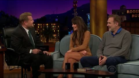 Norm MacDonald and Leah Michel (Sep 26 2016) on Late Late Show James Corden