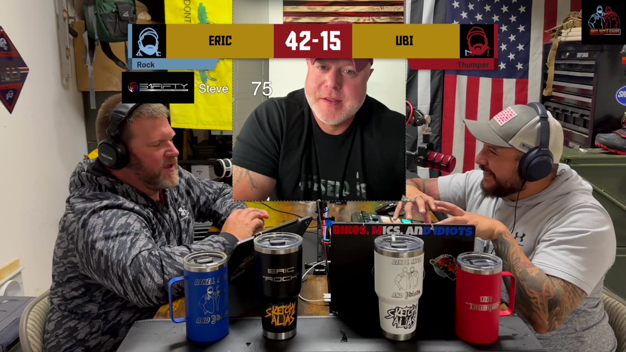 Bikes, Mics, and Idiots Ep 29 “Shooting for relaxation” Feat. Steve Cleverly of 51fifty rifles pt. 2