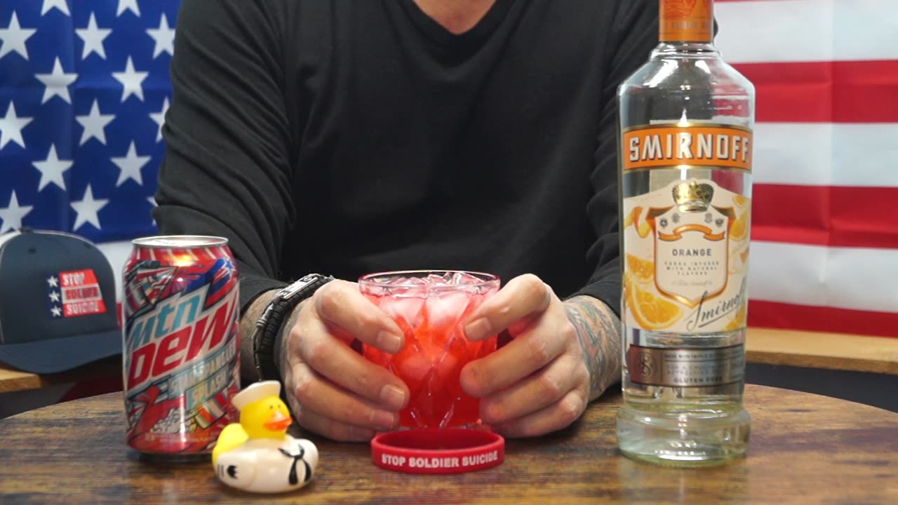 Timothy Ingle - Smirnoff Orange Vodka & Mtn Dew Star Spangled Splash Red Berry Soda