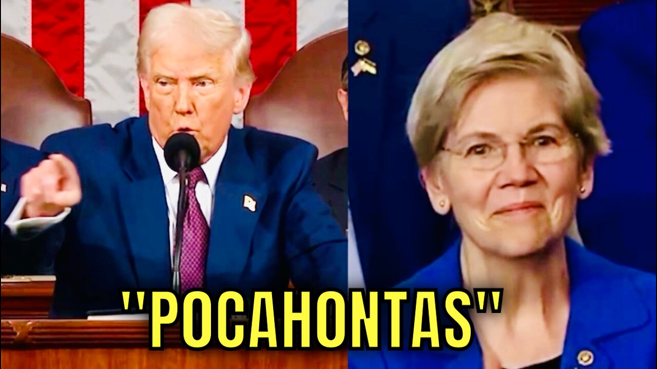 Trump called Elizabeth Warren “P0CAH0NTAS” during last night’s speech!