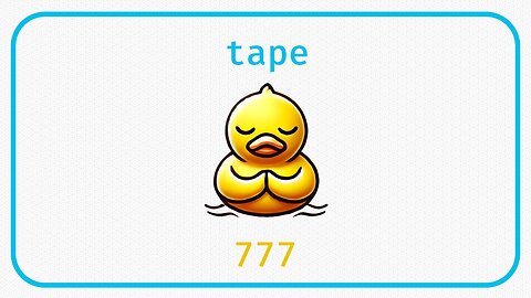 duck tape 777 ⚇ circle of understanding