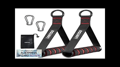 D-Ring Metal Gym Handles Grip Workout Heavy Duty Cable Machine Handle Review