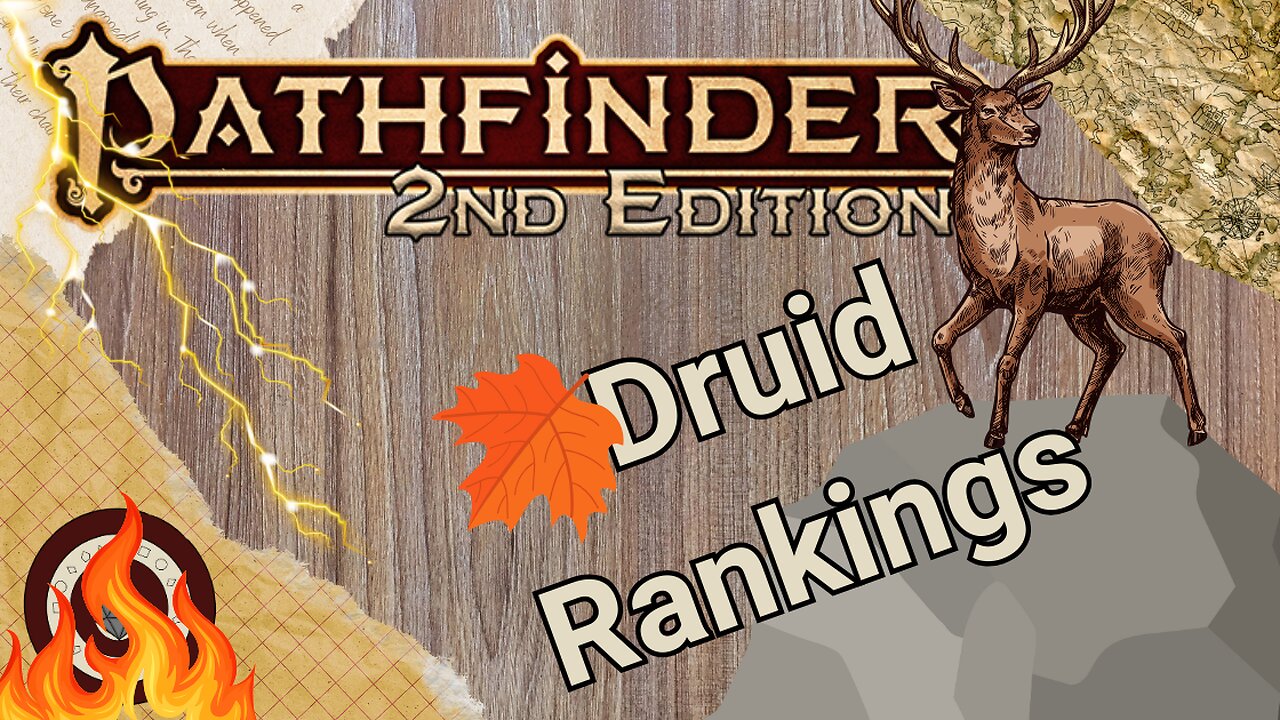 Pathfinder2e - Tier Ranking the Druid Subclasses