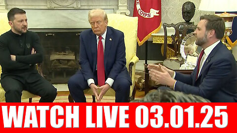 WATCH LIVE: President Trump Meets And Ukrainian President Zelensky Have Fiery Meeting In Oval Office, AND WE KNOW, NINO, WTPN