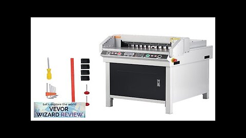 VEVOR Electric Paper Cutter Heavy Duty Paper Cutter 18" /457.2mm Cutting Width Review