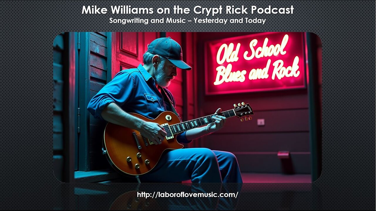 Mike Williams on the Crypt Rick Podcast: Old-School Music in a Digital Age