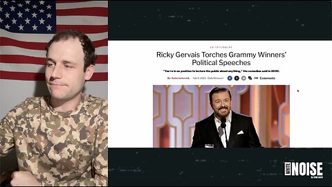 Ricky Gervais ROASTS Grammy Winners for Their Preachy Political Rants