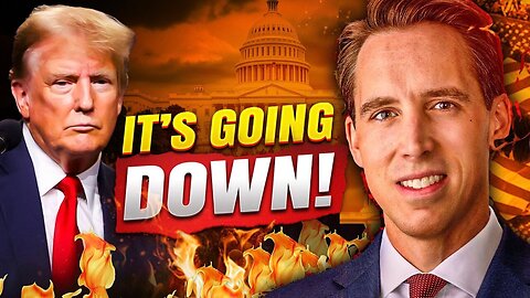 Breaking: Josh Hawley Just Made A Shocking Revelation!