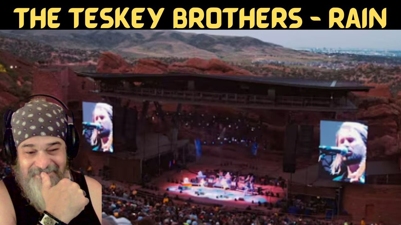 I FEEL THIS IN MY SOUL! - Metal Dude - (REACTION) - The Teskey Brothers - "Rain" (Live at Red Rocks)