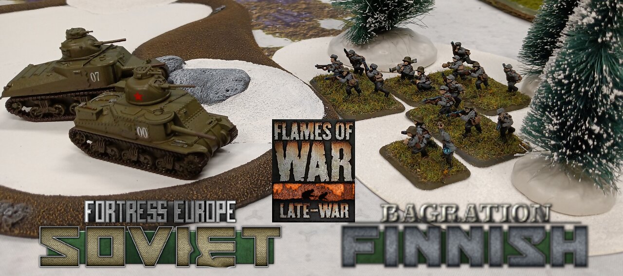 Flames of War-Late War, Soviets vs Fins