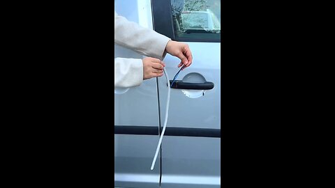 To prevent water from entering inside the car door