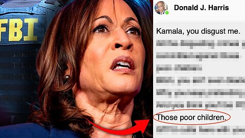 Kamala Harris' Pizzagate Crimes Exposed As Her Dad Reveals Shameful History