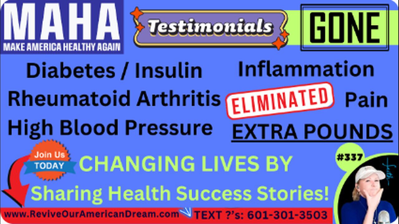 #337 STOP Suffering With Health Issues & Feel GREAT Again! NO MORE High Blood Pressure, PAIN, Inflammation, Diabetes, Rheumatoid Arthritis, Acid Reflux, High Cholesterol & More + NATURAL WEIGHT LOSS! CHANGE YOUR LIFE NOW, JOIN THE 30 DAY DETOX