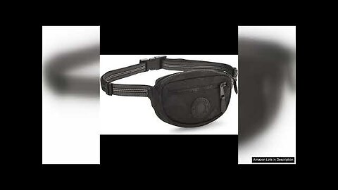 BURBERRY Pre-Loved Black Nylon Cannon Belt Bag BB BlackStylish and compact Burberry Cannon Review