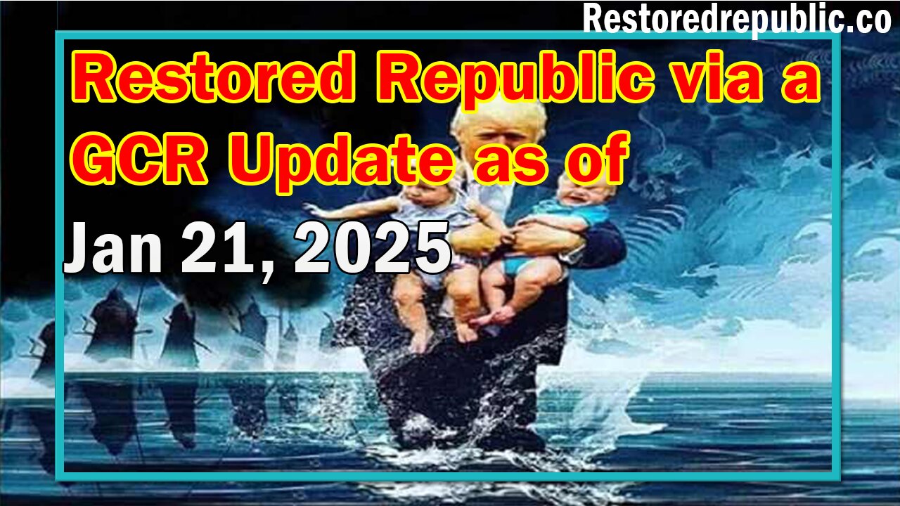 Restored Republic via a GCR Update Today Jan 21, 2025 - Judy Byington. Benjamin Fulford