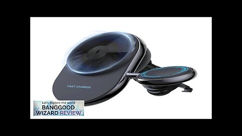 Bakeey S17 15W Semiconductor Refrigeration Car Wireless Charger Stand Car Air Vent Review