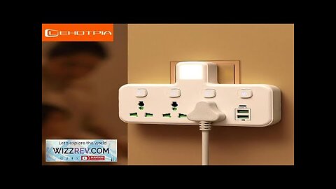 EU UK AU US Plug AC Outlet Power Strip Multiprise Wall Socket Review